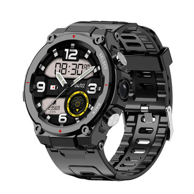4G 1,28» τραχύ ρολόι Dustproof Fallproof αθλητικών έξυπνο ζωνών οθόνης IP68
