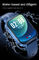υψηλός καθορισμός 240x240pixel Bluetooth 1.7inch TFT που καλεί το ρολόι