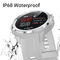 IP68 αδιάβροχο όργανο ελέγχου Smartwatch ποσοστού καρδιών 200mAh για IOS το αρρενωπό τηλέφωνο