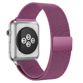 Ζώνη της Apple Smartwatch, έξυπνο ρολόι Wristband πλέγματος ανοξείδωτου μαγνητικό